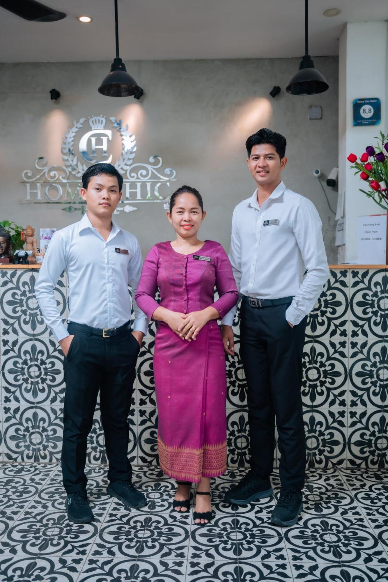 Home Chic Hotel Phnom Penh Luaran gambar